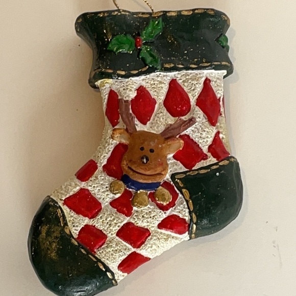 Christmas Stocking Ornament - Picture 2 of 6